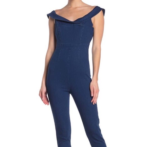 Jealous Tomato Denim Jumpsuit - Picture 1 of 3